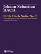 LITTLE BACH SUITE #2 Flexible Instrumentation Trio - Woodwinds, Strings, Recorders, Mixed cover